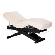 Kosmetologinis SPA gultas Sillon Siesta cream and black