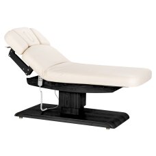 Kosmetologinis SPA gultas Sillon Relax cream and black