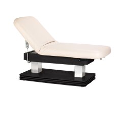 Kosmetologinis SPA gultas Sillon Comfort cream and black
