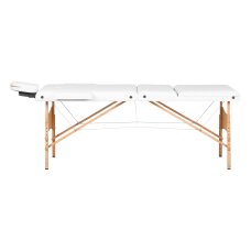 Folding wooden massage table BALANCE 3 White 190x70 Folding wooden massage table BALANCE 3 White 190x70