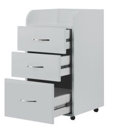 Косметическая тележка с ящиками Activeshop Combi Grey Косметическая тележка с ящиками Activeshop Combi Grey
