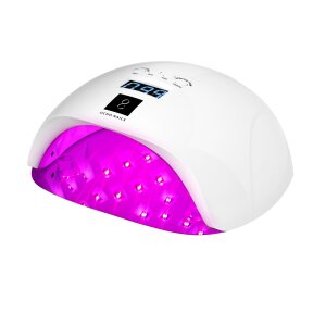 Nagų lempa su vidiniu veidrodžiu UV LED Ocho Nails X13 65W Plus White