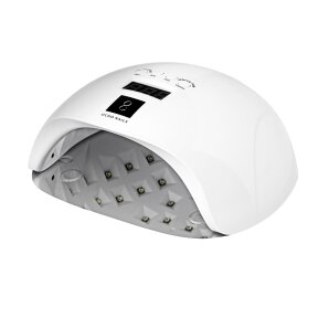 Nagų lempa su vidiniu veidrodžiu UV LED Ocho Nails X13 65W Plus White