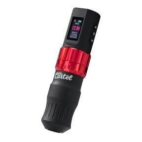 Cordless tattoo machine EL CARTEL VISPA Red