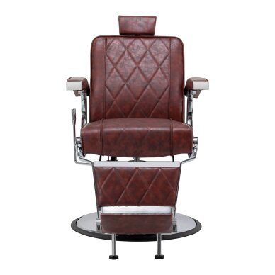 Barbierstuhl Professional Barber Chair Hair System BM88066 Bordo 3