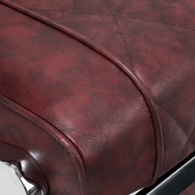 Barbierstuhl Professional Barber Chair Hair System BM88066 Bordo 14