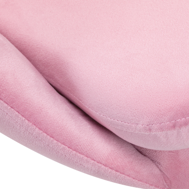 Офисный стул на колесиках 4Rico QS-MF18G Velvet Pink 6