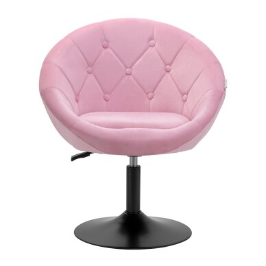 Вращающееся кресло 4Rico QS-BL12B Velvet Pink 1