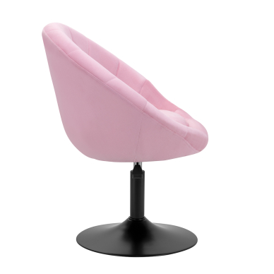 Pööratav tugitool 4Rico QS-BL12B Velvet Pink 2