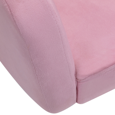 Pasukamas fotelis 4Rico QS-BL14G Velvet Pink 5