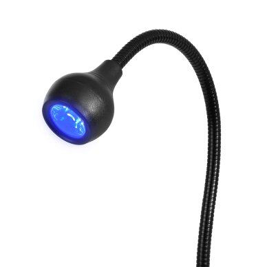 LED-Schreibtischlampe mit UV-Hintergrundbeleuchtung, schwarz 1
