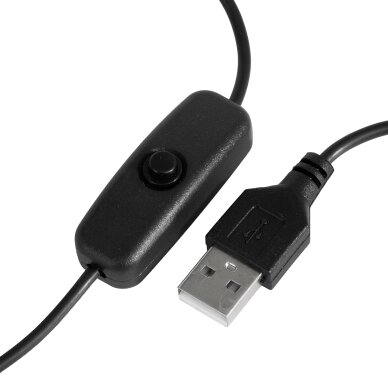 LED-Schreibtischlampe mit UV-Hintergrundbeleuchtung, schwarz 2