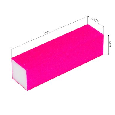 Mini poliravimo blokelis Ocho Nails rožinis (10 vnt.) 3