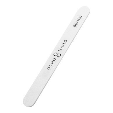 Ocho Nails tiesi dildė 80/100 1 vnt. 1 Ocho Nails tiesi dildė 80/100 1 vnt. 1