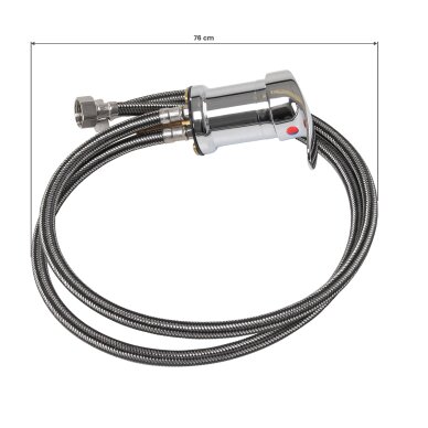 Hiustenkuivaaja Gabbiano Waterfall (musta/kromi) 9 Hiustenkuivaaja Gabbiano Waterfall (musta/kromi) 9