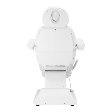 Cosmetology chair Sillon Luxury Electric 3 Motors White 2