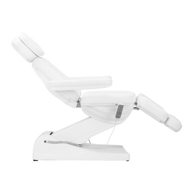 Kosmetologinis krėslas Sillon Luxury Electric 3 Motors White 4