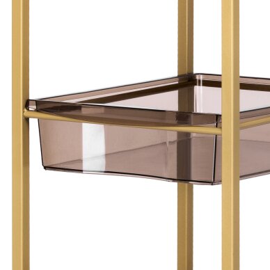 Kosmetoloģijas ratiņi 93 Gold 3
