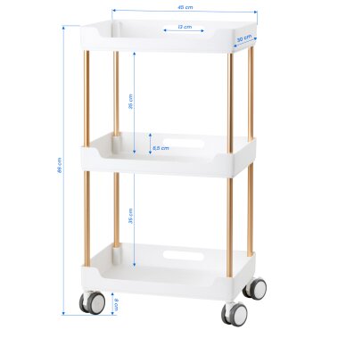 Kosmetikwagen 127 White 7 Kosmetikwagen 127 White 7