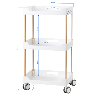 Kosmetologin vaunu 127 White 7
