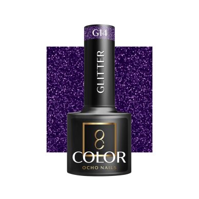 OCHO NAILS hybridikynsilakka Glitter G14, 5 g OCHO NAILS hybridikynsilakka Glitter G14, 5 g