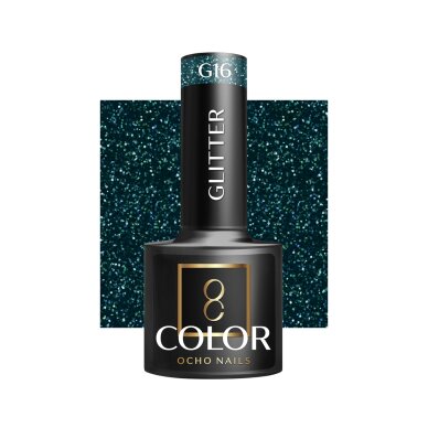 OCHO NAILS hybridikynsilakka Glitter G16, 5 g