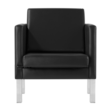 Fotel do poczekalni Gabbiano B18011 Black 2