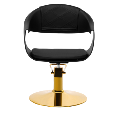 Fotel fryzjerski Gabbiano A364 Gold Black 2