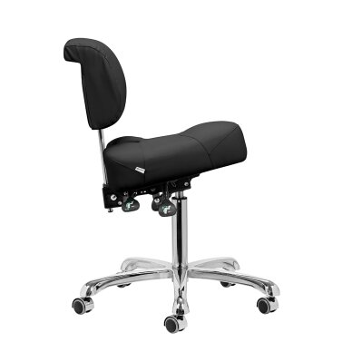 Podologinė meistro kėdutė Giovanni 1005 Black 4