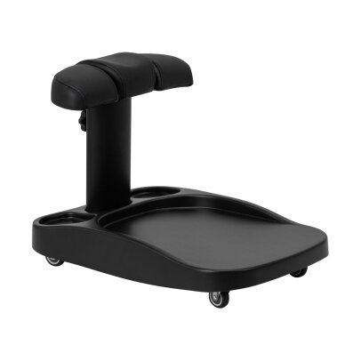 Pediküre-Fußstütze mit Trolley Azzurro Schwarz