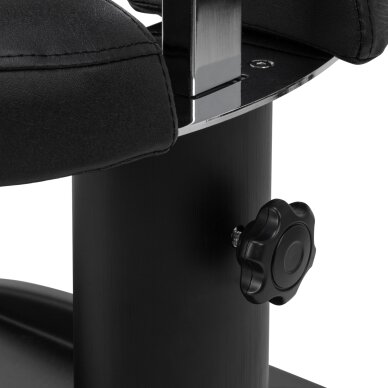 Pedikyyrin jalkatuki kärryillä Azzurro musta 5 Pedikyyrin jalkatuki kärryillä Azzurro musta 5