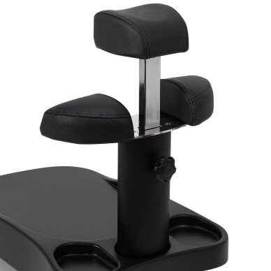Kojų atrama pedikiūrui su vežimėliu Azzurro Black 6