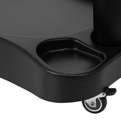 Pediküre-Fußstütze mit Trolley Azzurro Schwarz 8