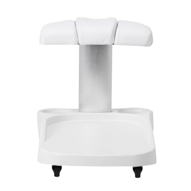 Pedikīra kāju balsts ar ratiņiem Azzurro White 1