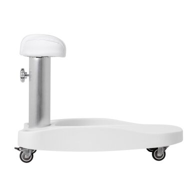 Pedikīra kāju balsts ar ratiņiem Azzurro White 3