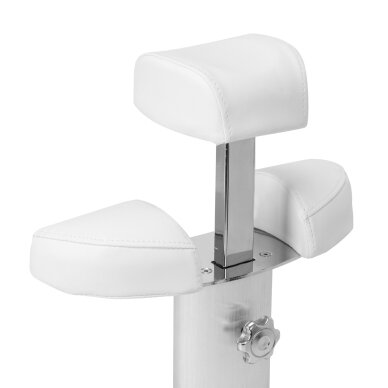 Pedikīra kāju balsts ar ratiņiem Azzurro White 6
