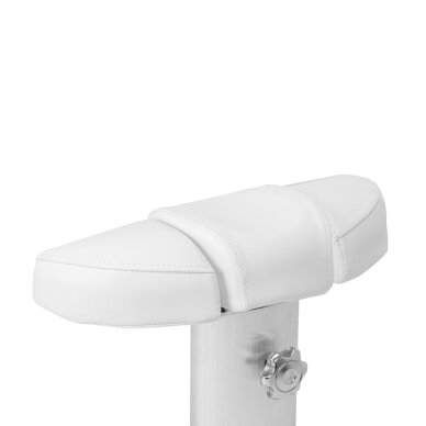 Pedikīra kāju balsts ar ratiņiem Azzurro White 7