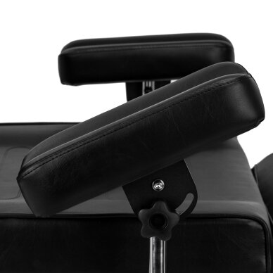 Hidrauliskais tetovēšanas krēsls Pro Ink 322F Black 9