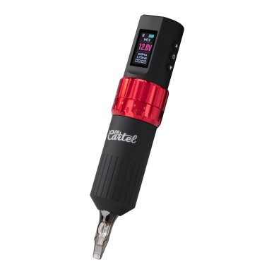 Cordless tattoo machine EL CARTEL VISPA Red 3