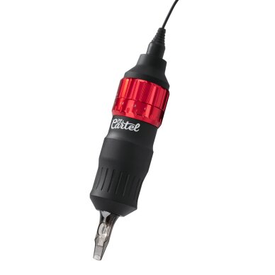 Cordless tattoo machine EL CARTEL VISPA Red 4