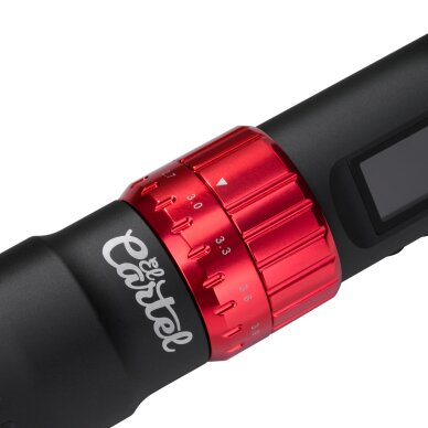 Cordless tattoo machine EL CARTEL VISPA Red 5