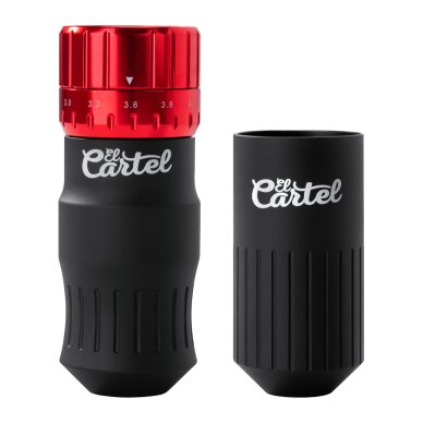 Cordless tattoo machine EL CARTEL VISPA Red 8