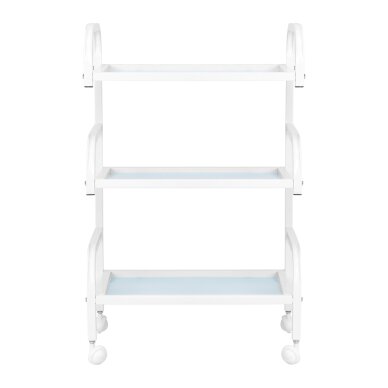 Kosmetologinis vežimėlis Basic 122 White 1 Kosmetologinis vežimėlis Basic 122 White 1