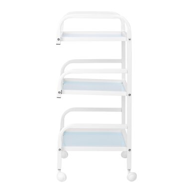 Kosmetologinis vežimėlis Basic 122 White 2 Kosmetologinis vežimėlis Basic 122 White 2