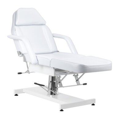 Kosmetoloģijas krēsls Sillon V2 210 Hydraullic White 2 Kosmetoloģijas krēsls Sillon V2 210 Hydraullic White 2