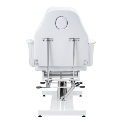 Kosmetoloģijas krēsls Sillon V2 210 Hydraullic White 9 Kosmetoloģijas krēsls Sillon V2 210 Hydraullic White 9