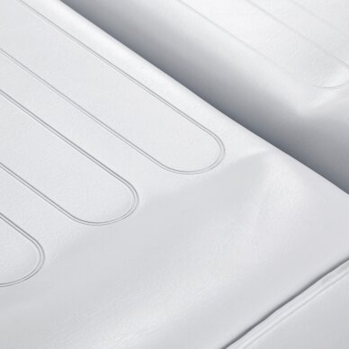 Kosmetoloģijas krēsls Sillon V2 210 Hydraullic White 14 Kosmetoloģijas krēsls Sillon V2 210 Hydraullic White 14