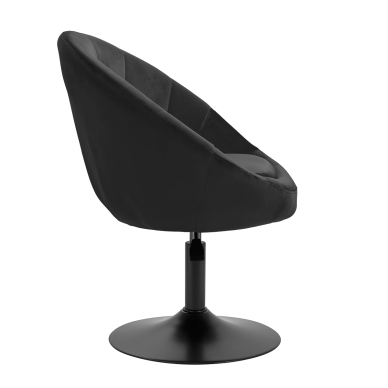 Pasukamas fotelis 4Rico QS-BL12B Velvet Black 2