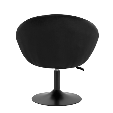 Pasukamas fotelis 4Rico QS-BL12B Velvet Black 3
