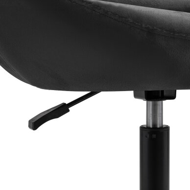 Вращающееся кресло 4Rico QS-BL12B Velvet Black 7
